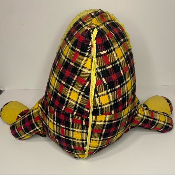 Vintage celluloid face Humpty Dumpty stuffed plush doll - Picture 6 of 11